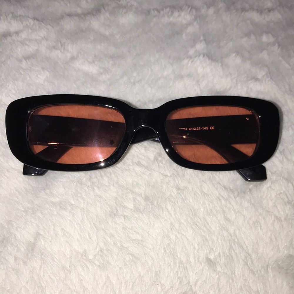 Black Rectangular Sunglasses